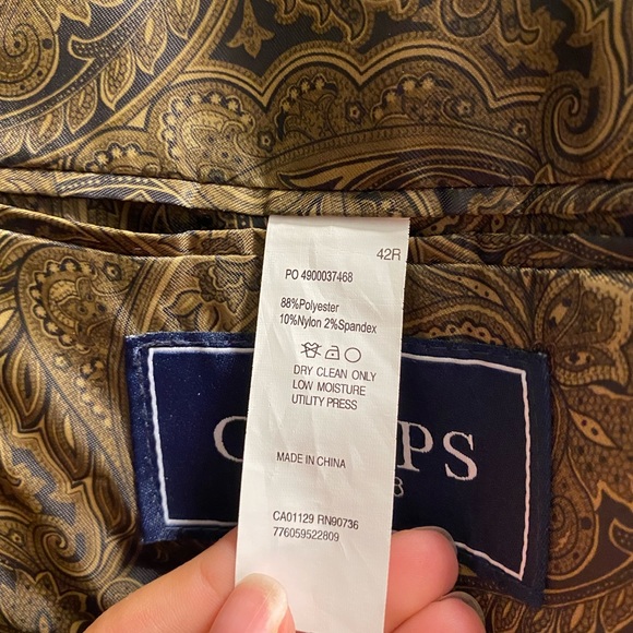 Chaps Brown Corduroy Blazer - Picture 3 of 3